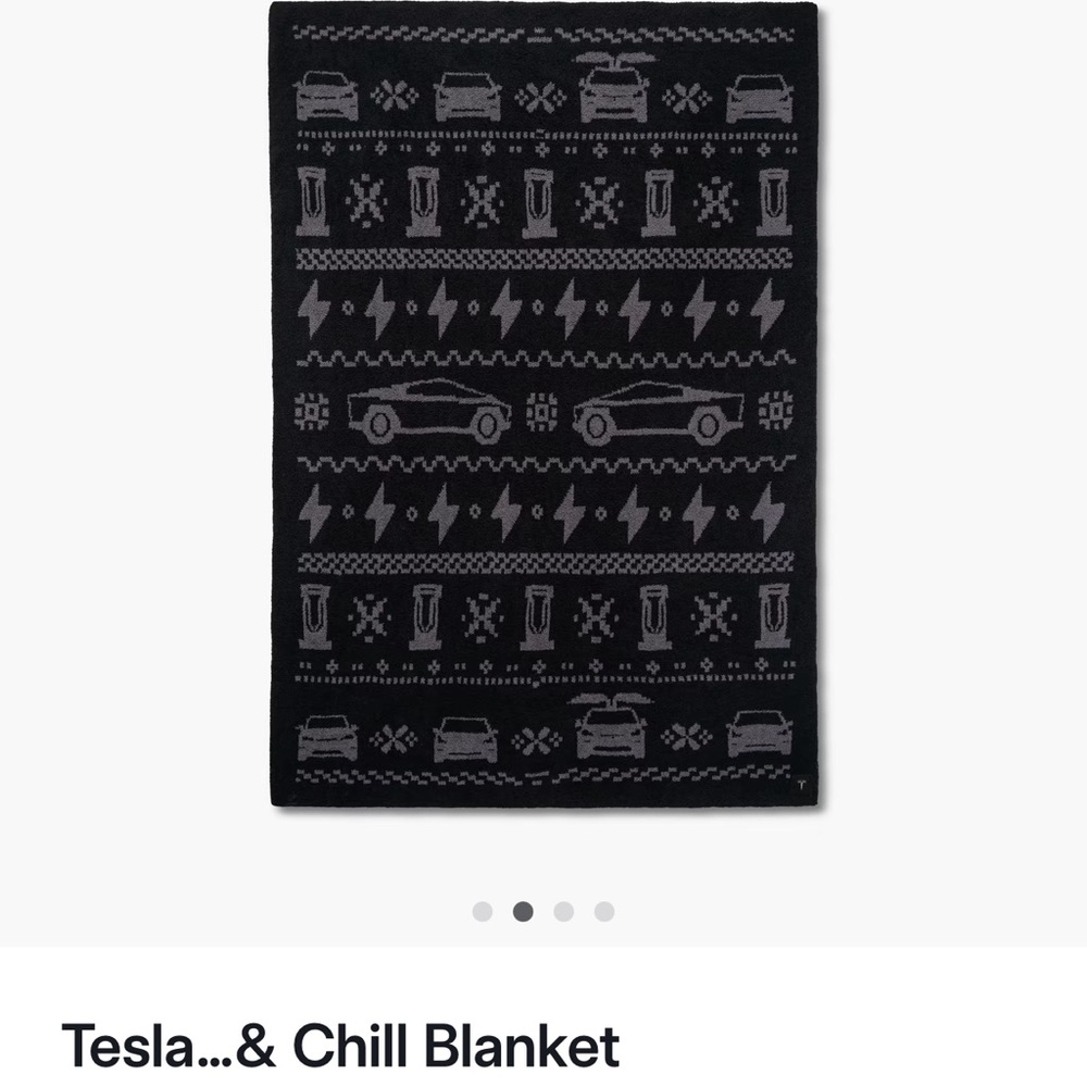 Blanket Tesla, new in a original box, could be a good gift